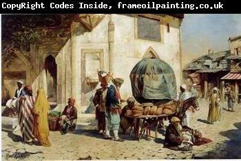 unknow artist Arab or Arabic people and life. Orientalism oil paintings 139